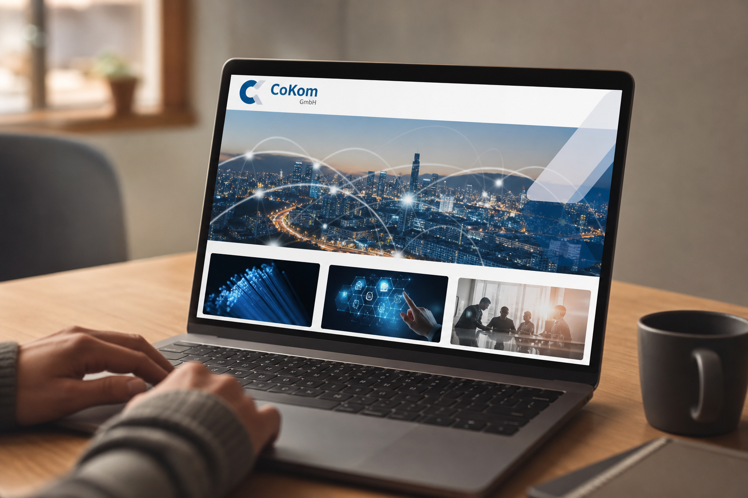 Unsere neue Webseite ist live! Der digitale Relaunch der CoKom GmbH