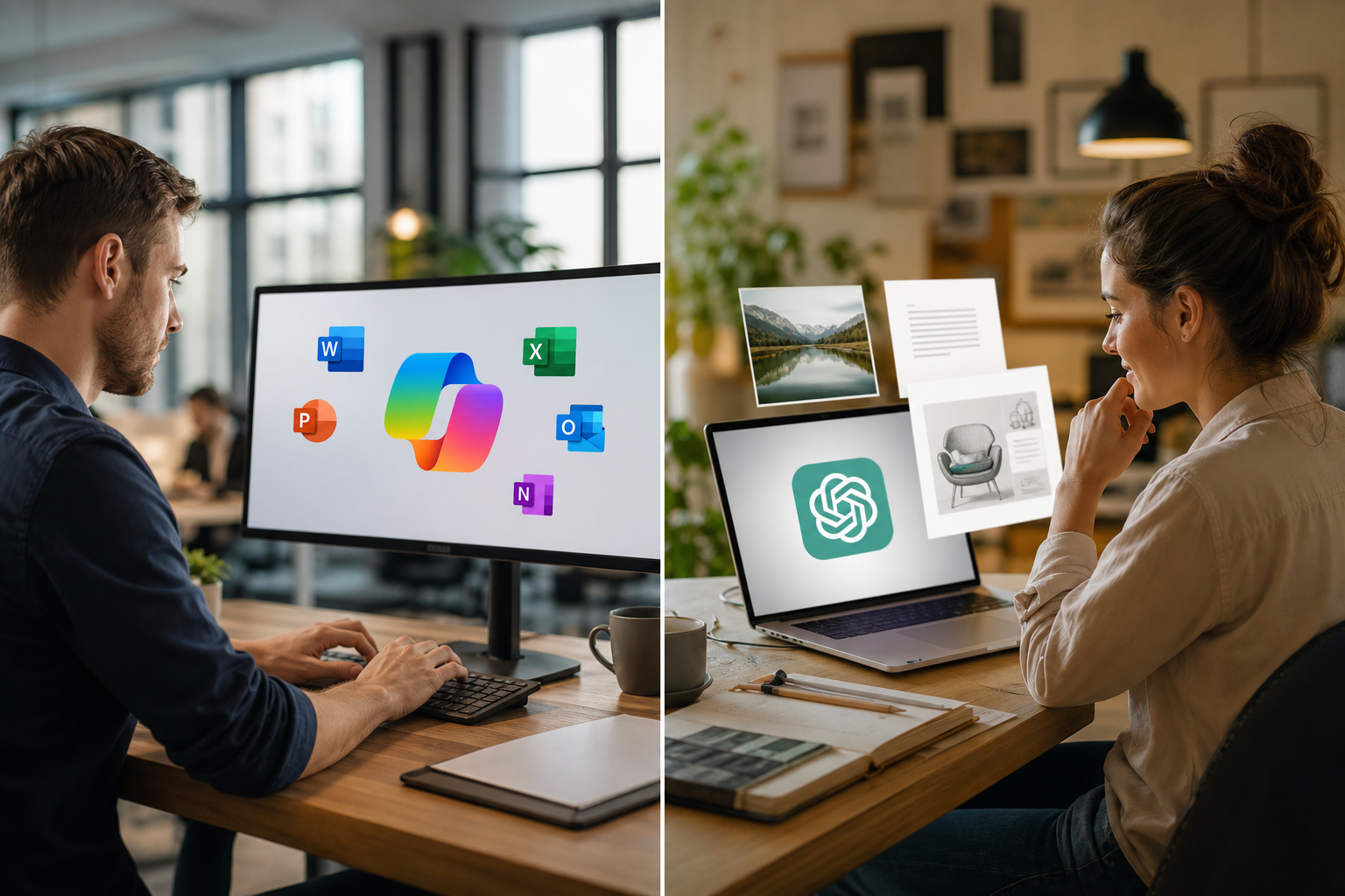 Microsoft Copilot vs. ChatGPT für Unternehmen: Was passt besser?