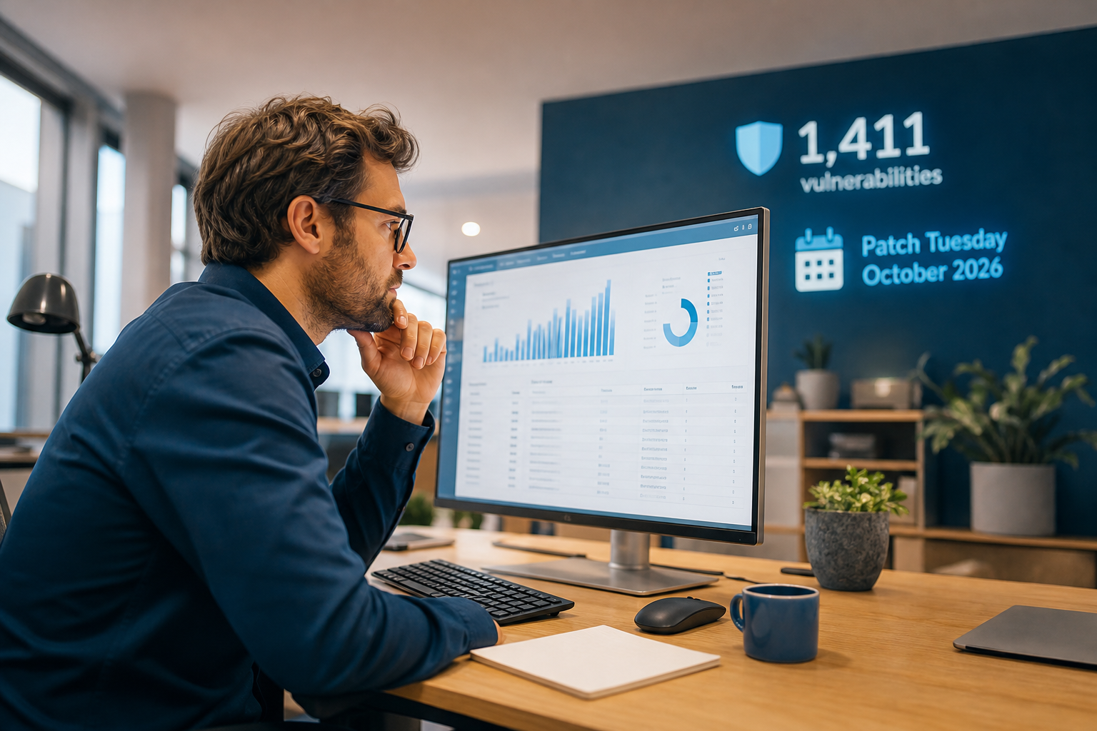 Patch Tuesday Oktober 2026: 1.411 Schwachstellen, was KMU jetzt patchen